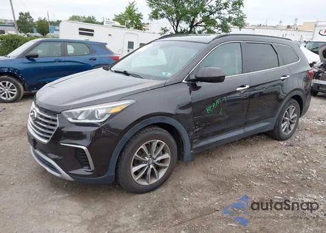 2017 Hyundai Santa Fe Se z USA, uszkodzony, nr VIN KM8SMDHF2HU183141